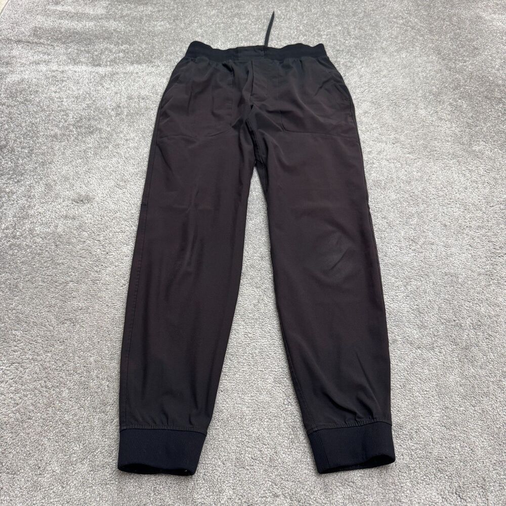 Lululemon Warpstreme ABC Jogger Pants Mens Small Black Stretch Drawstring Active
